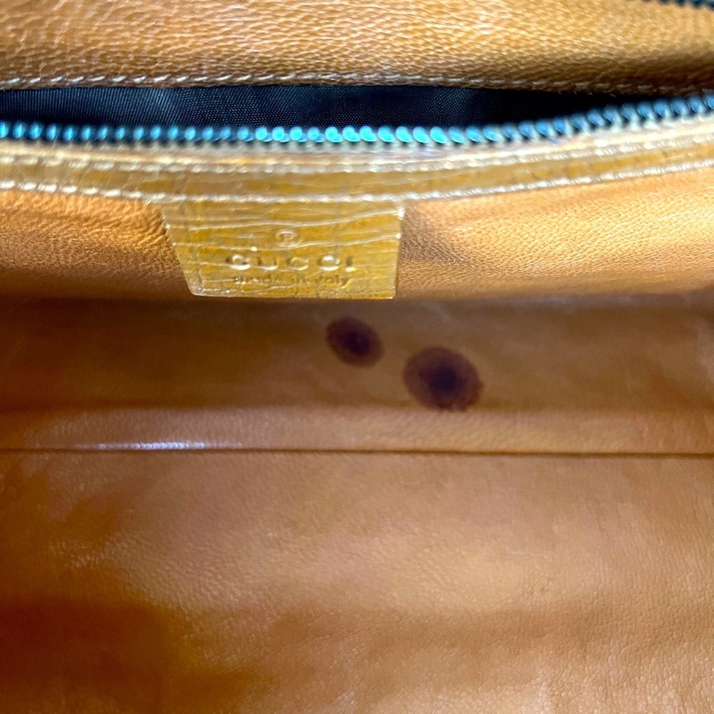 ❤️ SOLD ❤️Gucci Bamboo Bullet Handbag - Picture 8 of 11